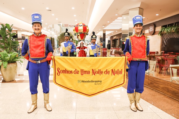 RibeirãoShopping inaugura decoração de Natal com apresentação especial