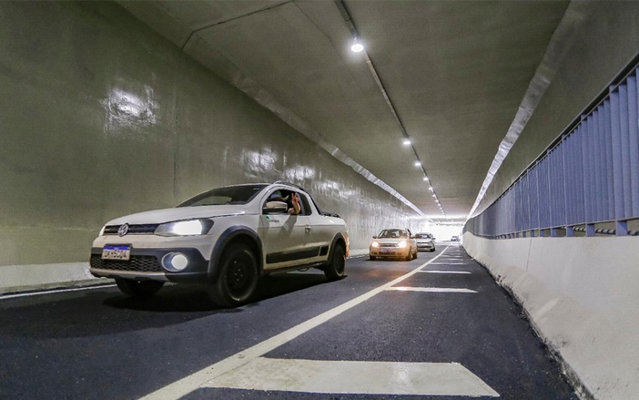 Túnel José Bonifácio é reaberto