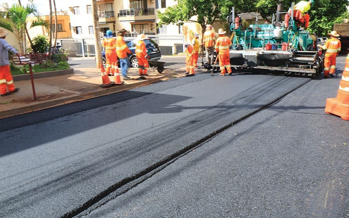 Ribeirão é o terceiro município no Estado que mais usou asfalto em 2016