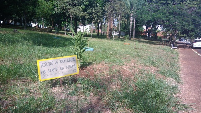 Moradores de Ribeirão Preto se unem para cuidar de praças no Jardim Macedo