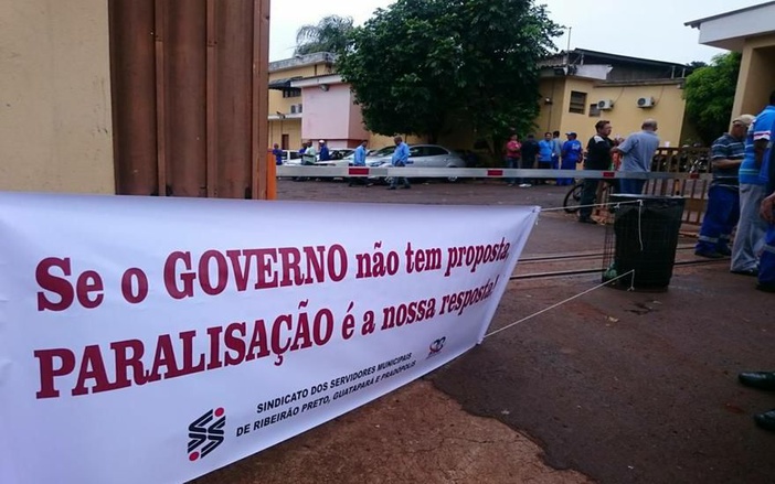 Servidores do Daerp abrem série de paralisações setoriais