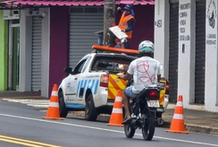 Área Azul é suspensa na avenida Dom Pedro I