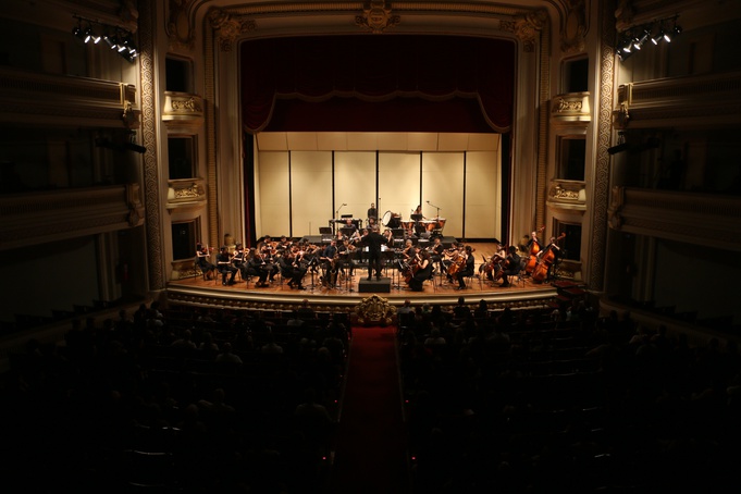 Concerto da USP Filarmônica com entrega do Prêmio Caio Pagano no Theatro Pedro II