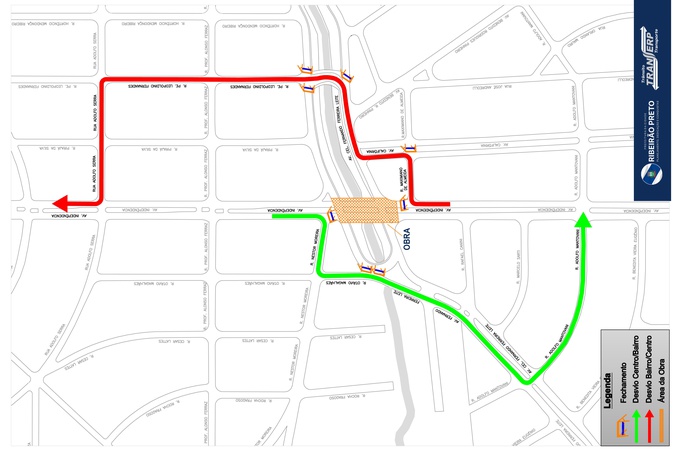 Novo trecho da avenida Independência é interditado nesta segunda-feira, 4