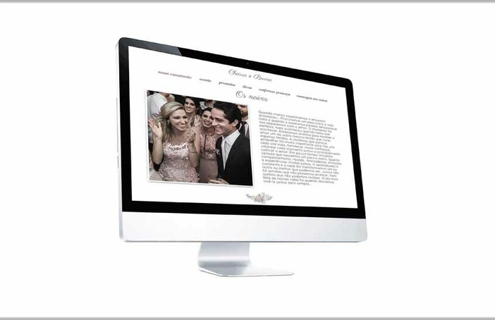 Mundo on-line dos noivos