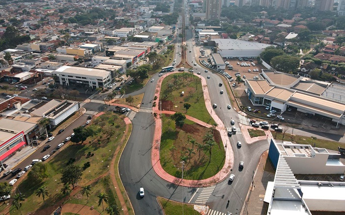 Obras do Corredor de ônibus da Presidente Vargas entram na reta final, em Ribeirão Preto