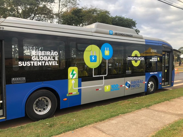 Ribeirão Preto inicia testes com ônibus elétrico na linha Higienópolis