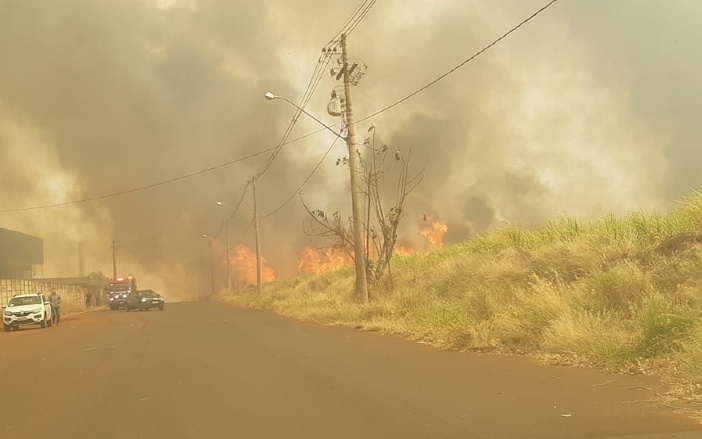 Dois incêndios atingem a região de Ribeirão Preto nesta quinta-feira, 18