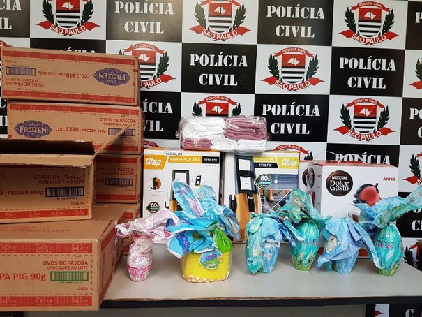 Polícia Civil prende homem com mais de 100 ovos de páscoa roubados