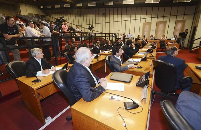 Chute no parlamento