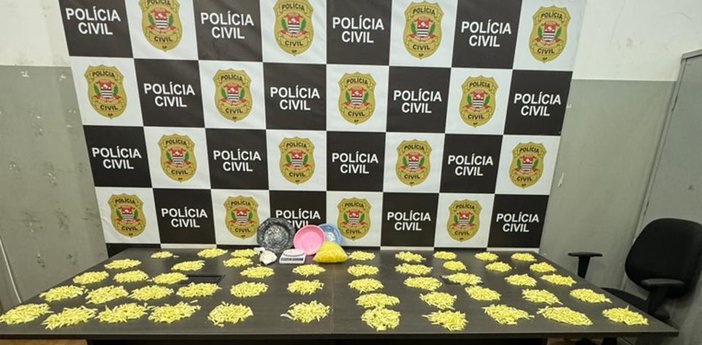 Homem é preso em flagrante pela Polícia Civil por tráfico de drogas em Ribeirão Preto