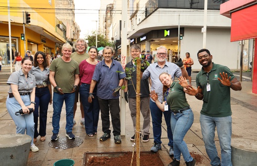 Acirp orienta plantio de árvores em Ribeirão Preto