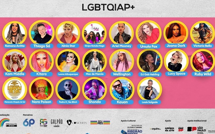 Domingo tem Parada LGBTQIAPN+ em Ribeirão Preto