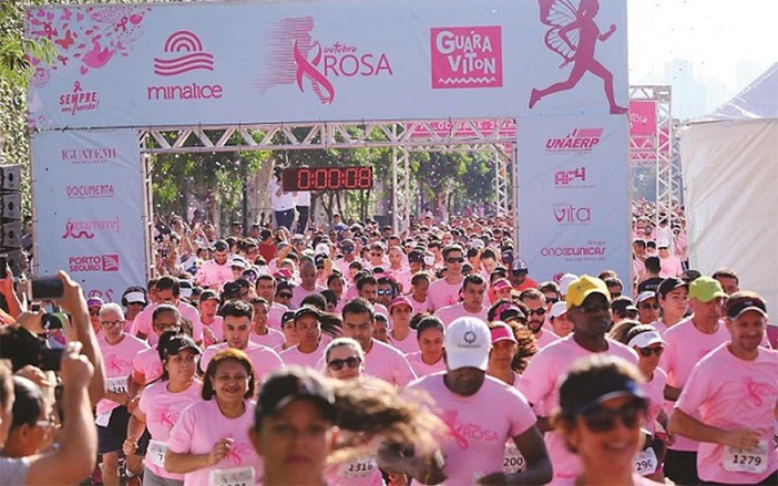 Inscrições para a Corrida e Caminhada "Outubro Rosa" estão abertas