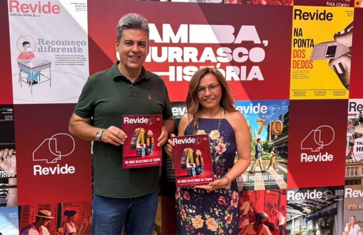Revide celebra lançamento da edição especial de 40 anos