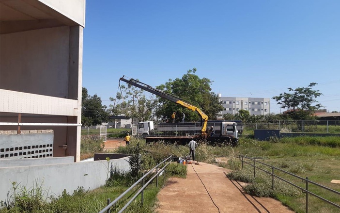 Obras para conclusão da EMEF Domingos Angerami foram retomadas