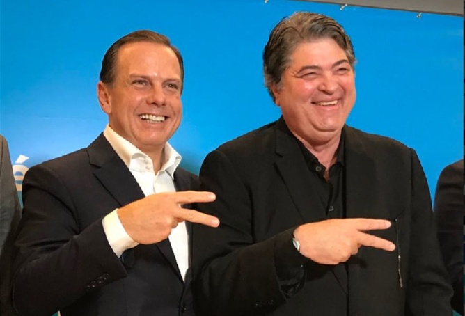 Em apresentação de candidatura, Datena critica políticos e segurança pública