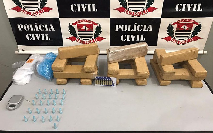 Polícia encontra drogas em mala de viagem, em Ribeirão Preto