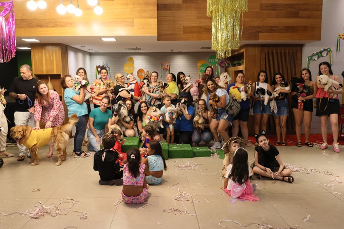 ShoppingSantaÚrsula promove Carnaval pet