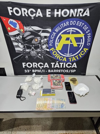 Homem é preso por tráfico de drogas em Barretos