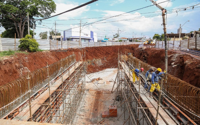 Túnel entre as avenidas Independência e Presidente Vargas está 26% completo