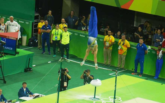Ginasta ribeirãopretano termina em quinto na ginástica artística