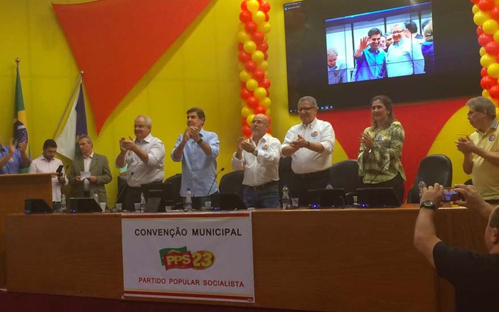 Barbosa é oficializado como vice na chapa de Nogueira em convenção do PPS