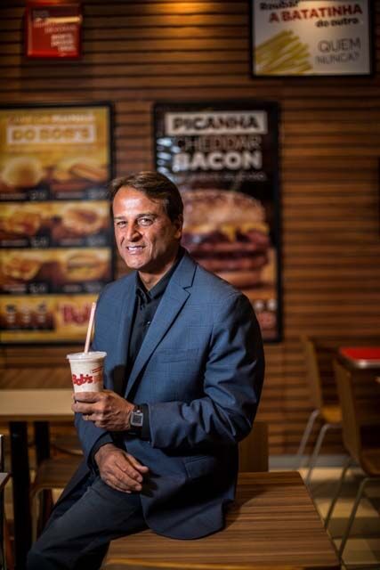 Marcello Farrel, diretor da rede de lanchonetes Bob's
