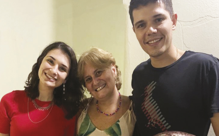 Gabriela, Daniela e Marcos: projeto começou em uma conversa de família