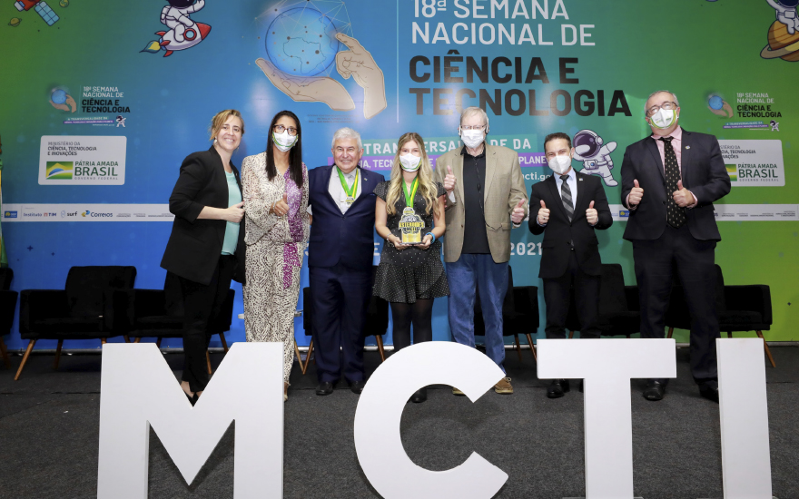 A descoberta foi premiada em uma cerimônia promovida pelo Ministério da Ciência, Tecnologia e Inovações em Brasília