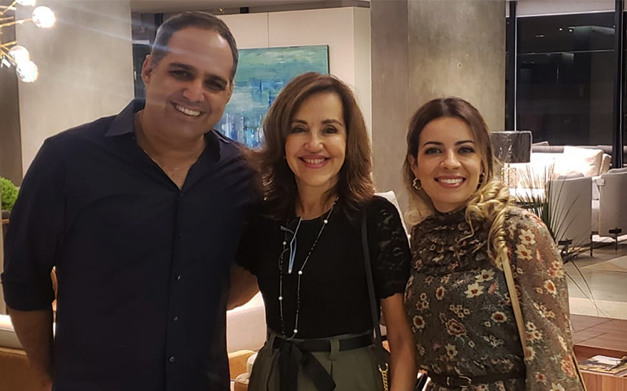Gustavo Murilo, Adriana Zein e Ana Paula Mendes