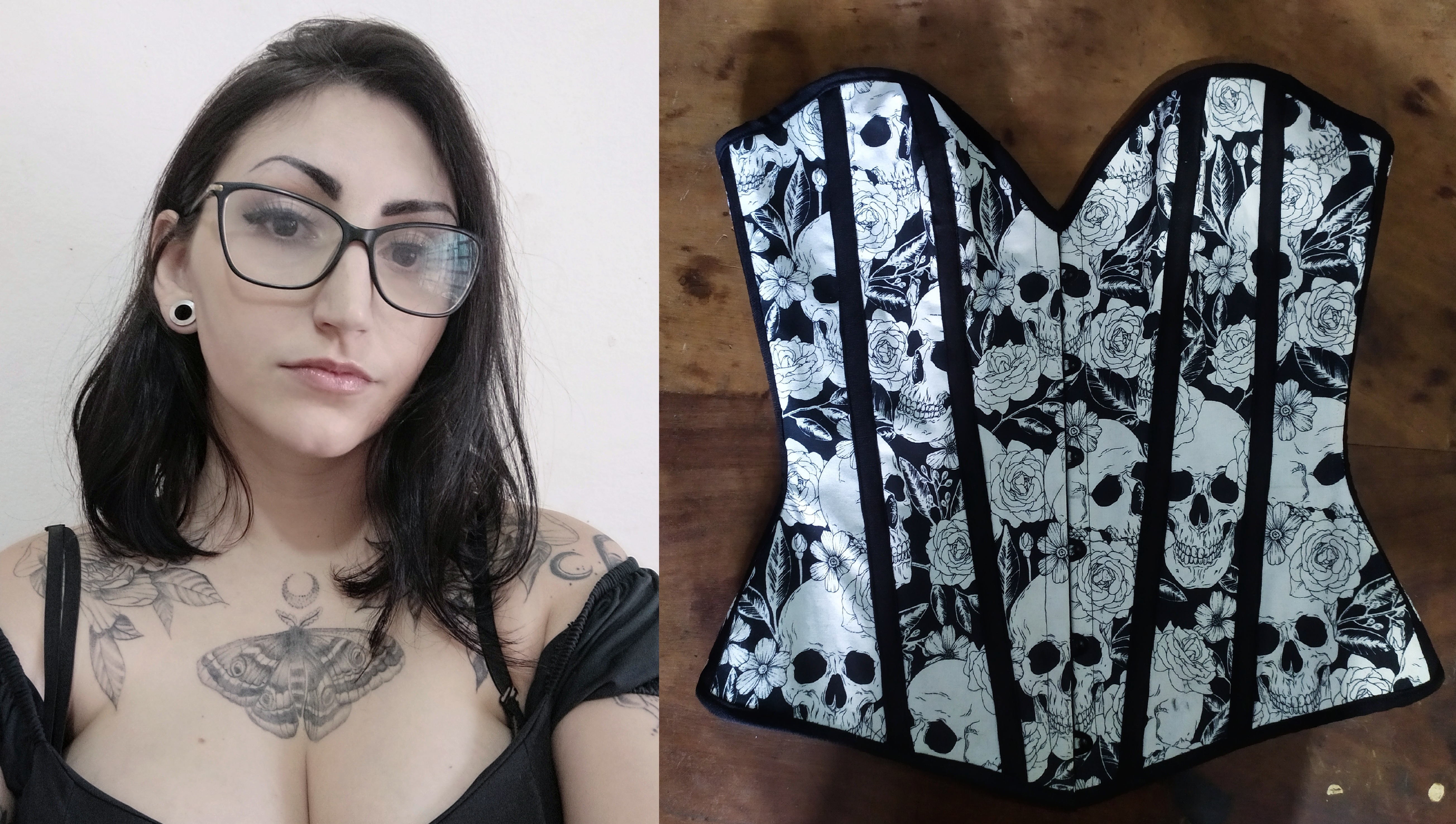 Monique Fenerich é dona do Ateliê Kimera de confecção de corsets, localizado em Jaboticabal, Região Metropolitana de Ribeirão Preto (Fotos: Arquivo Pessoal)