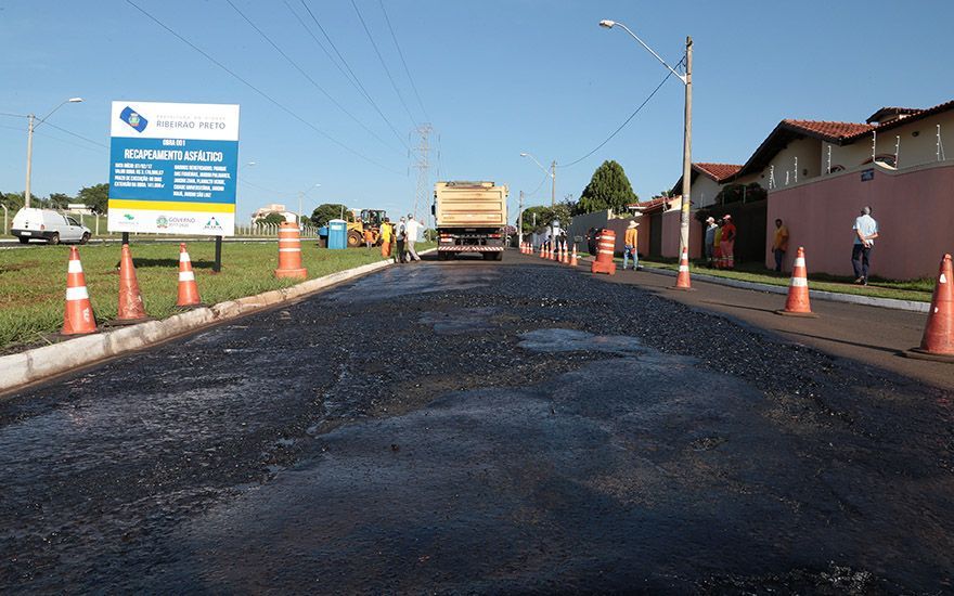 Revide, Duarte Nogueira sanciona lei que permitirá receber recursos para pavimentação asfáltica , asfalto, recapeamento, pavimentação, ribeirão preto