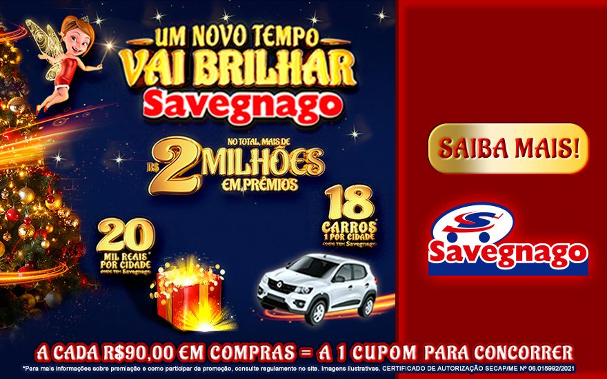Revide, Savegnago Supermercados lança campanha de final de ano com mais de R$ 2 milhões em prêmios, promoção, savegnago, ribeirão, preto, tempo, brilhar